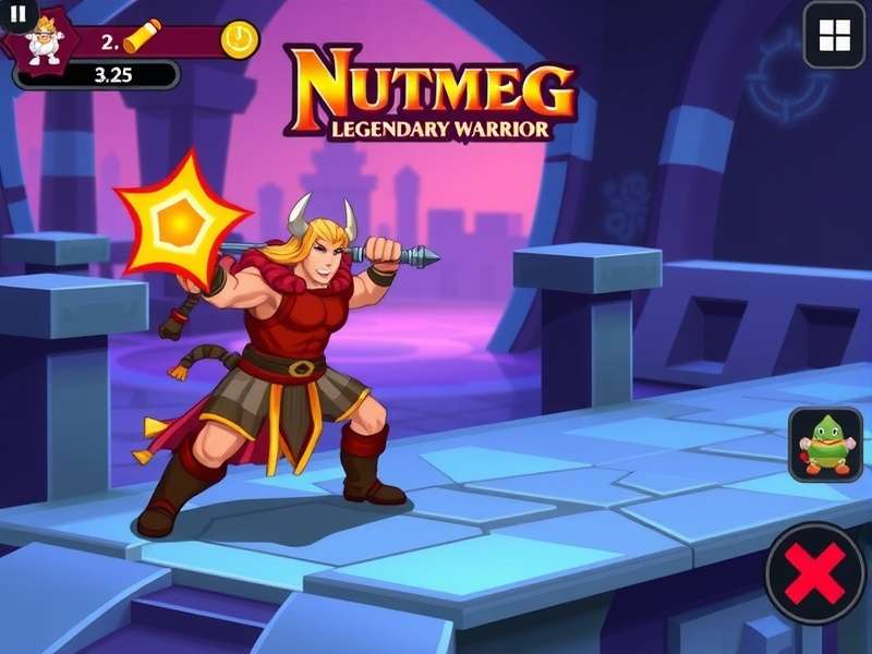 Nutmeg Legendary Warrior gameplay screenshot